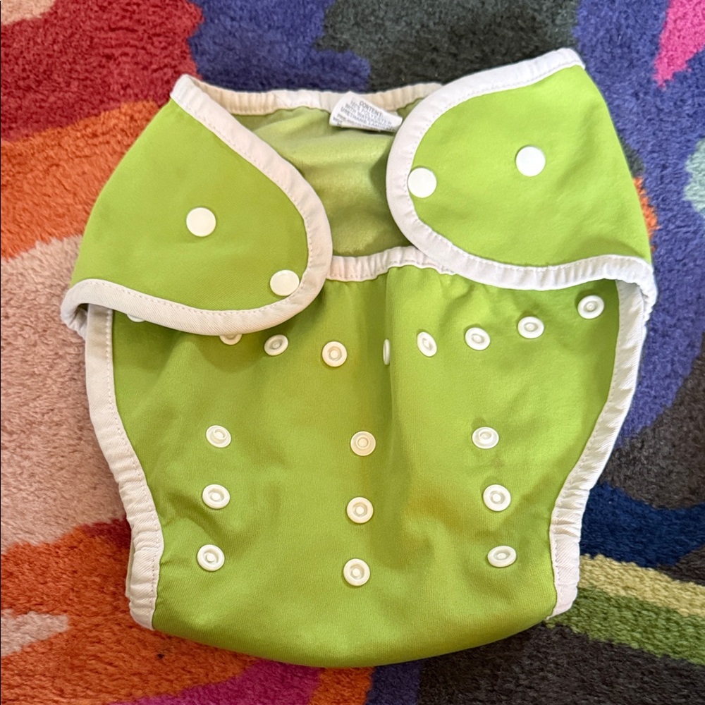 Thirsties diaper cover, GUC, size Two, Snap closure, adjustable snaps